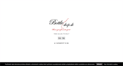 Desktop Screenshot of bottleshop.sk