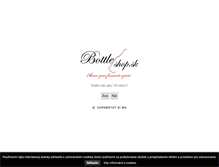 Tablet Screenshot of bottleshop.sk